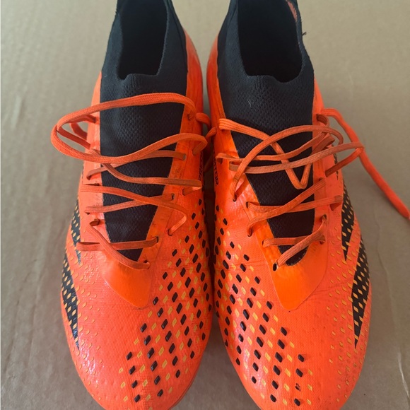 Adidas Predator Accuracy.1 Artificial Grass (Orange/Black) Size Men’s 11 - Picture 5 of 7